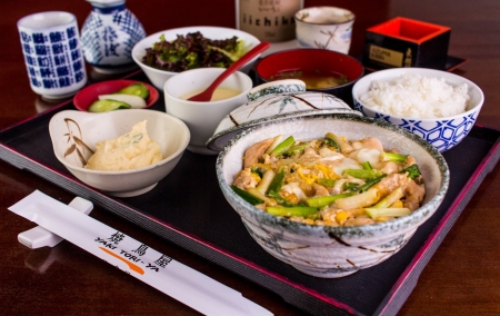 親子丼定食