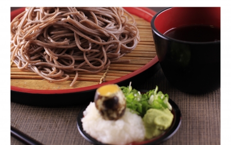 天ざるそば（えび天）